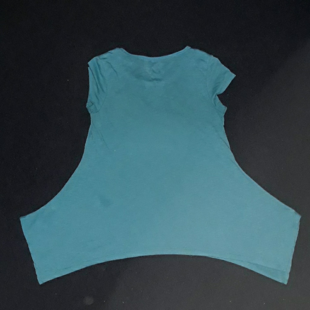 Blue sequined horse girls short sleeve tshirt - Picture 7 of 7